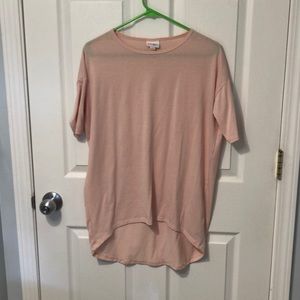 Lularoe peach colored Irma